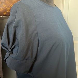 Navy Banana Republic Blouse